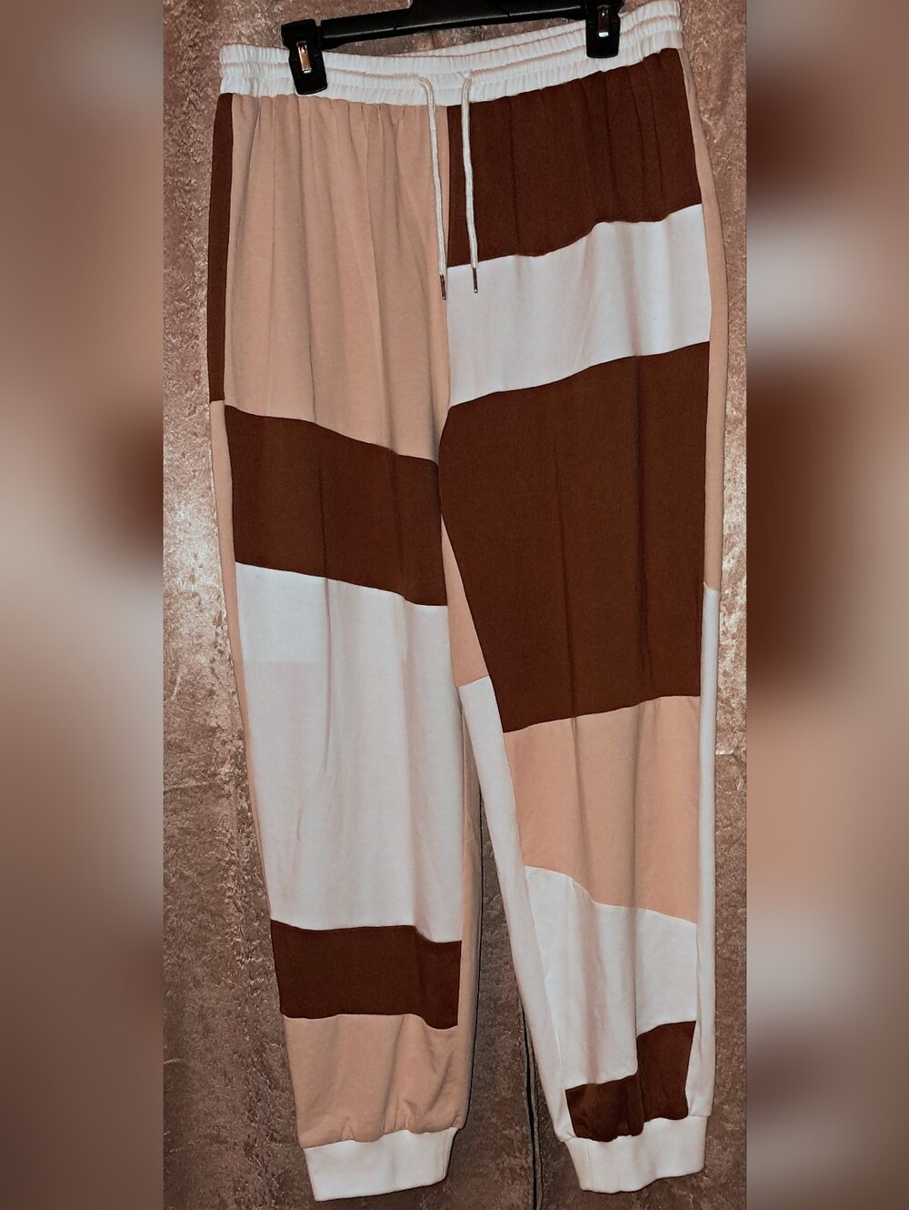 SHEIN COLOR BLOCK PANTS Sz XL - Picture 1 of 12